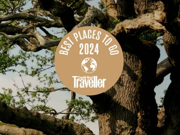 Conde Nast Traveller Magazine featuring Waterford in their “Best Places to Go in 2024” listing